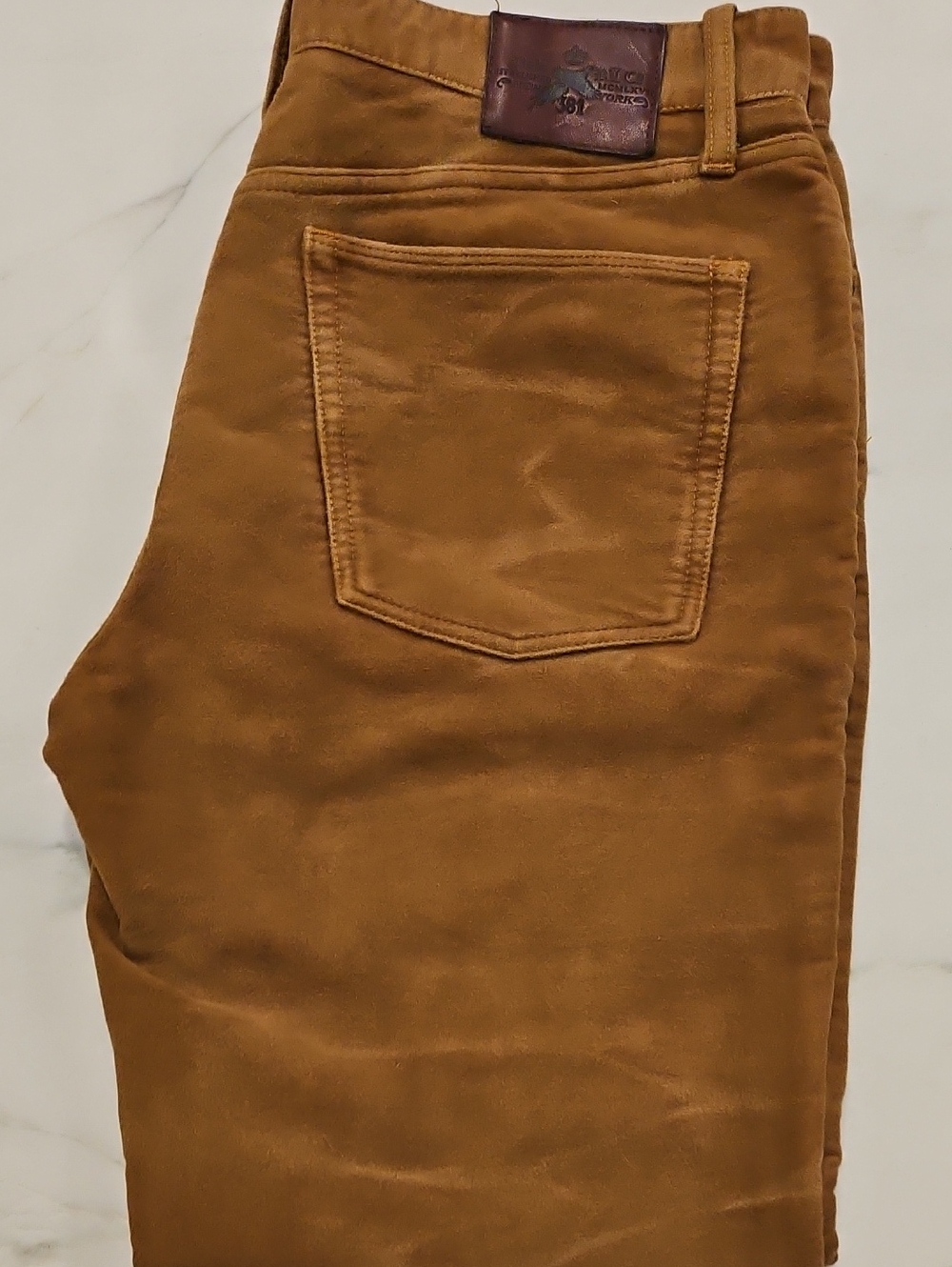 Polo Mens Heavy Velvet Like 5 Pocket Pants